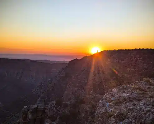 Sunrise at the Grand Canyon